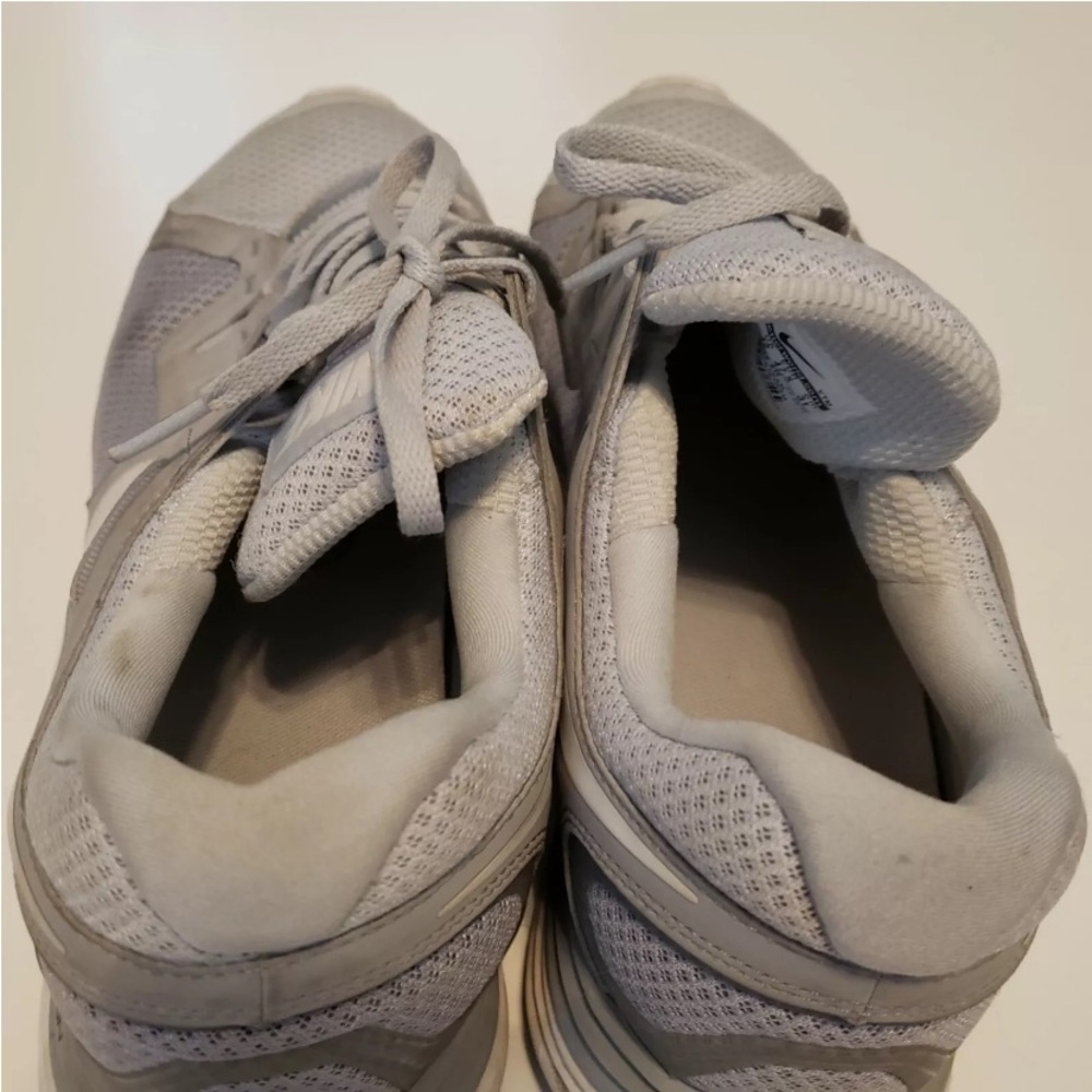Nike Lunarlon Lunar Flash Athletic Shoes Gray White Mens 13 - Picture 6 of 9